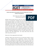 Textos Argumentativos Opinativos em Turmas Do 5 Ano Do Ensino Fundamental