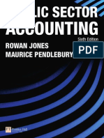 Cover & Table of Contents - Public Sector Accounting (6th Edition)