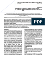 Green Tea (Camellia Sinensis, L.) Ethanolic Extract As Hair Tonic in Nutraceutical: Physical Stability, Hair Growth Activity On Rats, and Safety Test