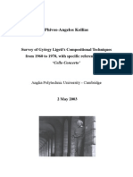 Survey of György Ligeti's Compositional Techniques PDF