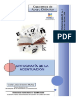 Ortografía de La Acentuación