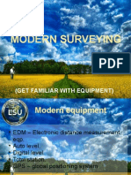 Modern Surveying: (Get Familiar With Equipment)