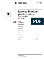 Service Manual: Washing Machine Frontloader FL 5085