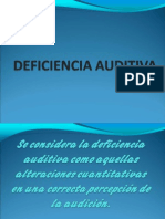 Deficiencia Auditiva