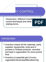 Inventory Control