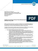 Who Inspection Hormone Product Manufacturing Facilities 2008 PDF