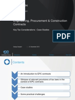 Presentation - Mr. Sanjay Sanghvi - Taxation of EPC Contracts - 21 Dec 2013