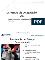 Criterios de Aceptacin Aci 214