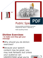 Public Speaking Training