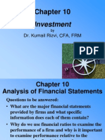 Investment: Dr. Kumail Rizvi, CFA, FRM