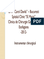 Instrumentar Chirurgical