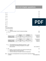 Biology For CAPE Unit 1 Chapter 7 Answers