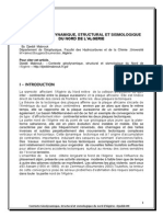 Contexte Géodynamique, Structural Et Sismologique Du Nord de L'algérie