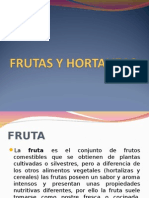 Frutas y Hortalizas