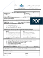 Lifting Plan of Spool