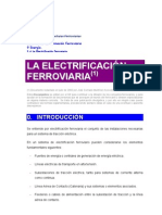 La Electrificación Ferroviaria