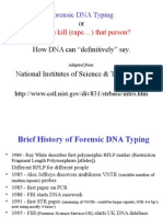 Intro To DNA Profiling - Greg.hampian