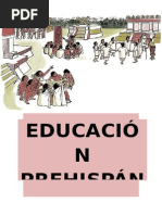 Educación Prehispanica