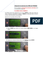 Configuracion Alarmas PMU - TP48200