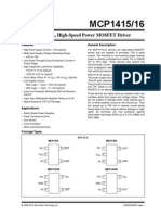 Mcp1416 Power Mosfet Driver