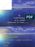 Indirect Vector Control of Inductionmotor With Random Loading Using Ann