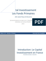 Cours 2. Private Equity 2014