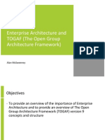 Enterprise Architecture Implementation and The Open Group Architecture Framework (TOGAF)