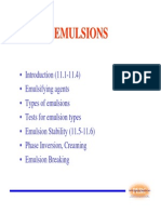 Emulsions