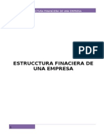 Estructura Financiera de Una Empresa 