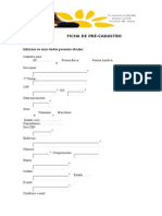 FICHA de PRÉ Cadastro Hinode