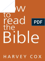 How To Read The Bible by Harvey Cox (Book Excerpt)