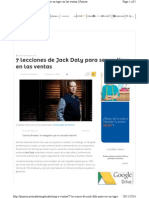 7 Lecciones de Jack Daly para Ser Un Tigre en Las Ventas