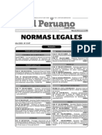 Ley #30311. - Ley Que Permite La Adopción de Menores de Edad Declarados Judicialmente en Abandono Por Parte de Las Parejas Que Conforman Una Unión de Hecho