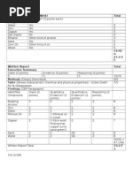 Sludge Analysis (Lab Work) : Total