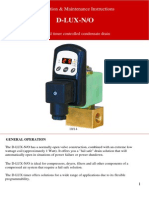 D-LUX-N/O: Installation & Maintenance Instructions