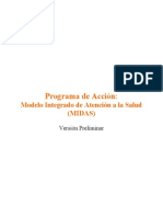 Modelo Integrado de Atencion A La Salud. Programa de Accion