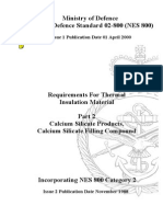 NES 800 Part 2 Requirements For Thermal Insulation Material