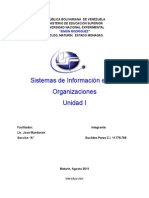 El Rol de Los Sistemas de Informacion en Las Organizaciones