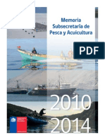 Pesca y Acuicultura. 2010-2014