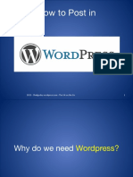 How To Use Wordpress Tutorial
