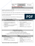 UbD Lesson Plan - Plagiarism