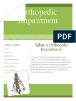 What Is Orthopedic Impairment?