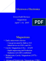 ECE 662 - Microwave Electronics: Cross-Field Devices: Magnetrons April 7, 14, 2005