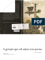 JAKOBSON, Roman - A Geração Que Esbanjou Seus Poetas