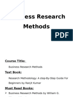 Business Research Methods