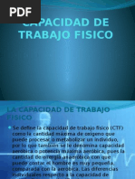 Capacidad de Trabajo Fisico