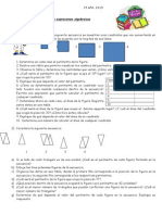 Introducción A Las Expresiones Algebraicas