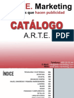 Catálogo ARTE Marketing