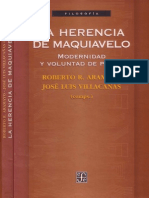 Aramayo y Villacanas. La Herencia de Maquiavelo