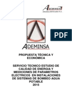 Propuesta Técnica y Económica Calidad Energía